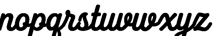 Butter Daisy Duo Script Font LOWERCASE