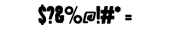 Butter House Regular Font OTHER CHARS