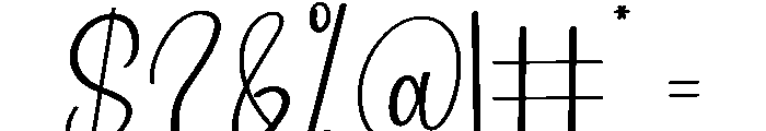 Butter Newyear Font OTHER CHARS