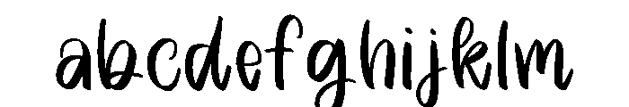 Butter cookie FONT