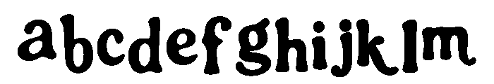 Butterclub Regular Font UPPERCASE