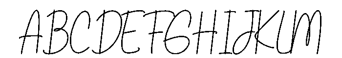 Buttercup Stories Font UPPERCASE