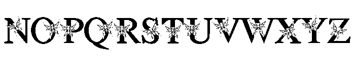 Butterfly Dreams Font UPPERCASE