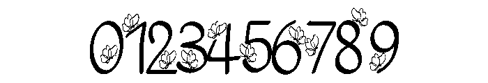 Butterfly Fonts Font OTHER CHARS