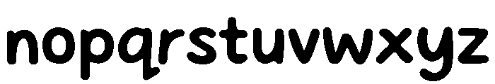 Butterfly Kisses Font LOWERCASE