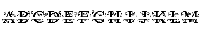 Butterfly Story Font UPPERCASE