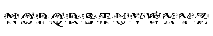 Butterfly Story Font UPPERCASE