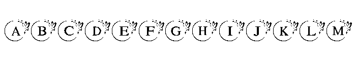 Butterfly magic Font UPPERCASE