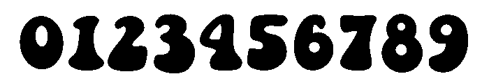Butterfly retro Font OTHER CHARS