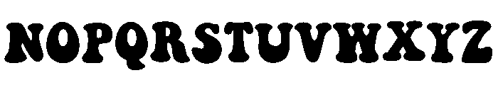 Butterfly retro Font LOWERCASE