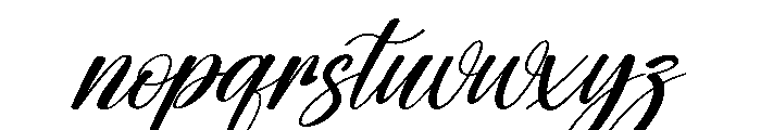 Buttery Font LOWERCASE