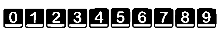 Button Style Regular Font OTHER CHARS