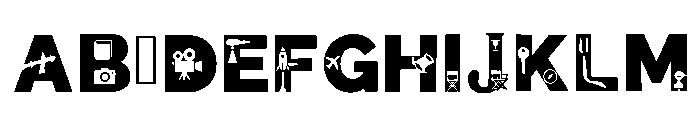 Buxus Regular Font UPPERCASE