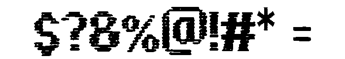 Buza Font OTHER CHARS