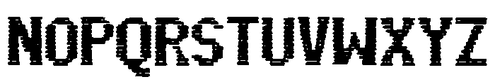 Buza Font UPPERCASE