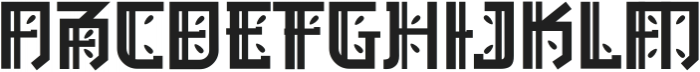BUKAMA Regular ttf (400) Font UPPERCASE