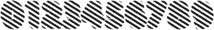 Buba StripesEroded otf (400) Font OTHER CHARS