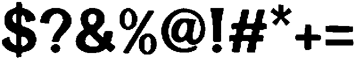 BubbJot Regular otf (400) Font OTHER CHARS