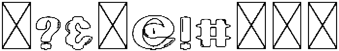 Bubble Bursh Regular otf (400) Font OTHER CHARS