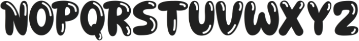 Bubble Cart Regular ttf (400) Font LOWERCASE