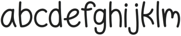 Bubble Joy 134 Regular otf (400) Font LOWERCASE