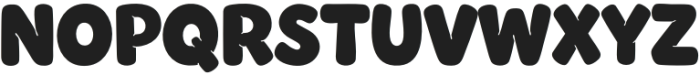 Bubble Joy Regular otf (400) Font LOWERCASE