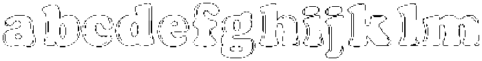 Bubble Original Regular otf (400) Font UPPERCASE