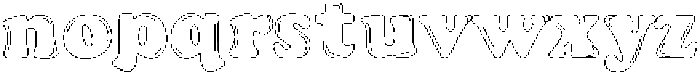 Bubble Original Regular otf (400) Font UPPERCASE