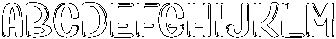 Bubble Over Regular otf (400) Font UPPERCASE