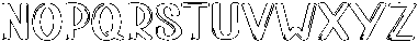 Bubble Over Regular otf (400) Font LOWERCASE