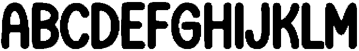 Bubble Purples Regular otf (400) Font UPPERCASE