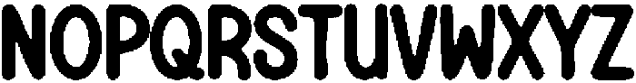 Bubble Purples Regular otf (400) Font UPPERCASE