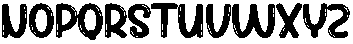 Bubble Rainbow Regular otf (400) Font UPPERCASE