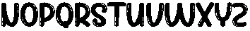 Bubble Rainbow Regular otf (400) Font LOWERCASE