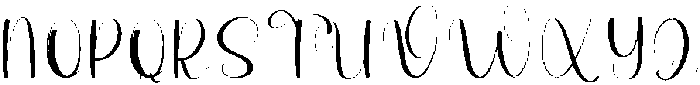 Bubble Regular otf (400) Font UPPERCASE