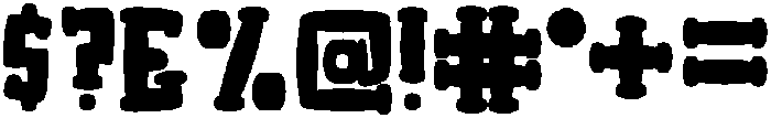 Bubble Regular otf (400) Font OTHER CHARS