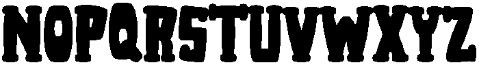 Bubble Regular otf (400) Font LOWERCASE