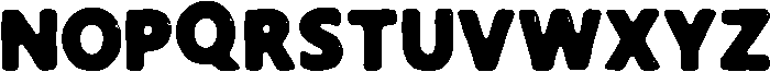 Bubble Regular otf (400) Font UPPERCASE
