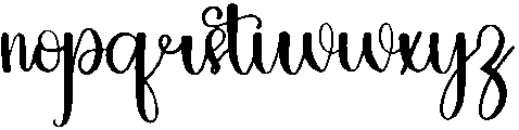 Bubble Regular otf (400) Font LOWERCASE