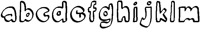Bubble Regular otf (400) FONT