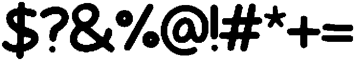 Bubble Regular otf (400) Font OTHER CHARS