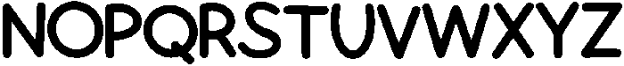 Bubble Regular otf (400) Font UPPERCASE