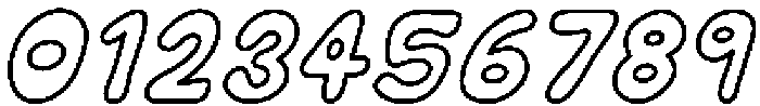 Bubble Soda Italic otf (400) Font OTHER CHARS