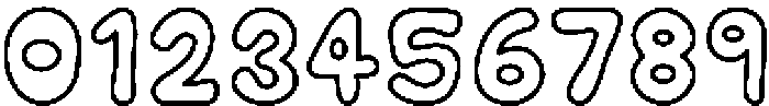 Bubble Soda Regular otf (400) Font OTHER CHARS