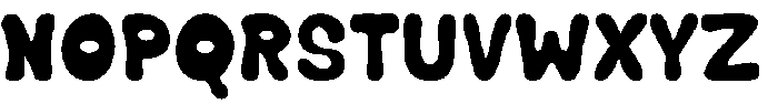 Bubble Soda Solid otf (400) Font UPPERCASE