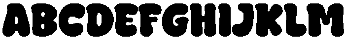 Bubble Sorbet Fs Regular otf (400) Font UPPERCASE