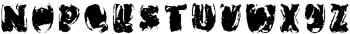 BubbleLuxe-alt Regular otf (400) Font LOWERCASE