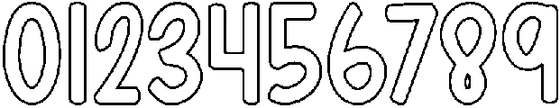 Bubblegum otf (400) Font OTHER CHARS