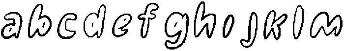 Bubblemysteriaoutline Regular otf (400) FONT