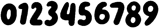 Bubbles Regular otf (400) Font OTHER CHARS